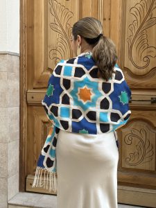 fular azulejo fular azulejo