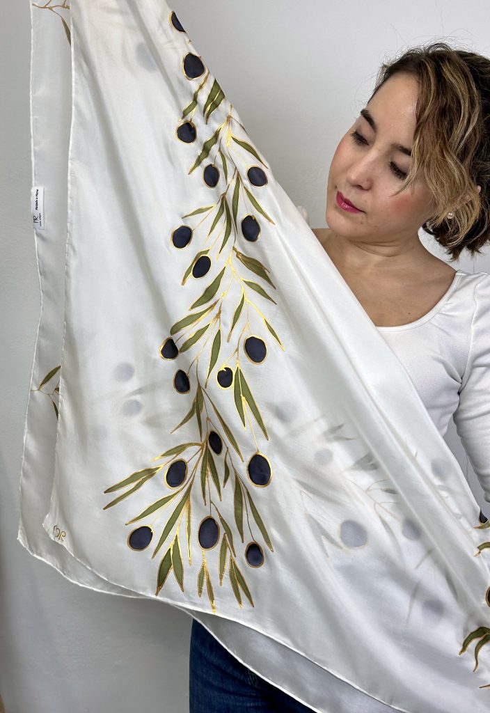 Pañuelo de seda picual