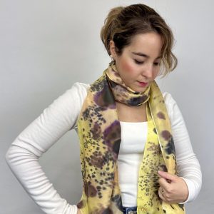 Fular de seda Leopardo