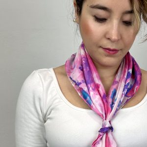 Pañuelo Abstracto rosa